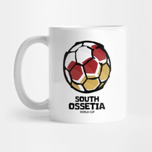 South Ossetia Football Country Flag Mug